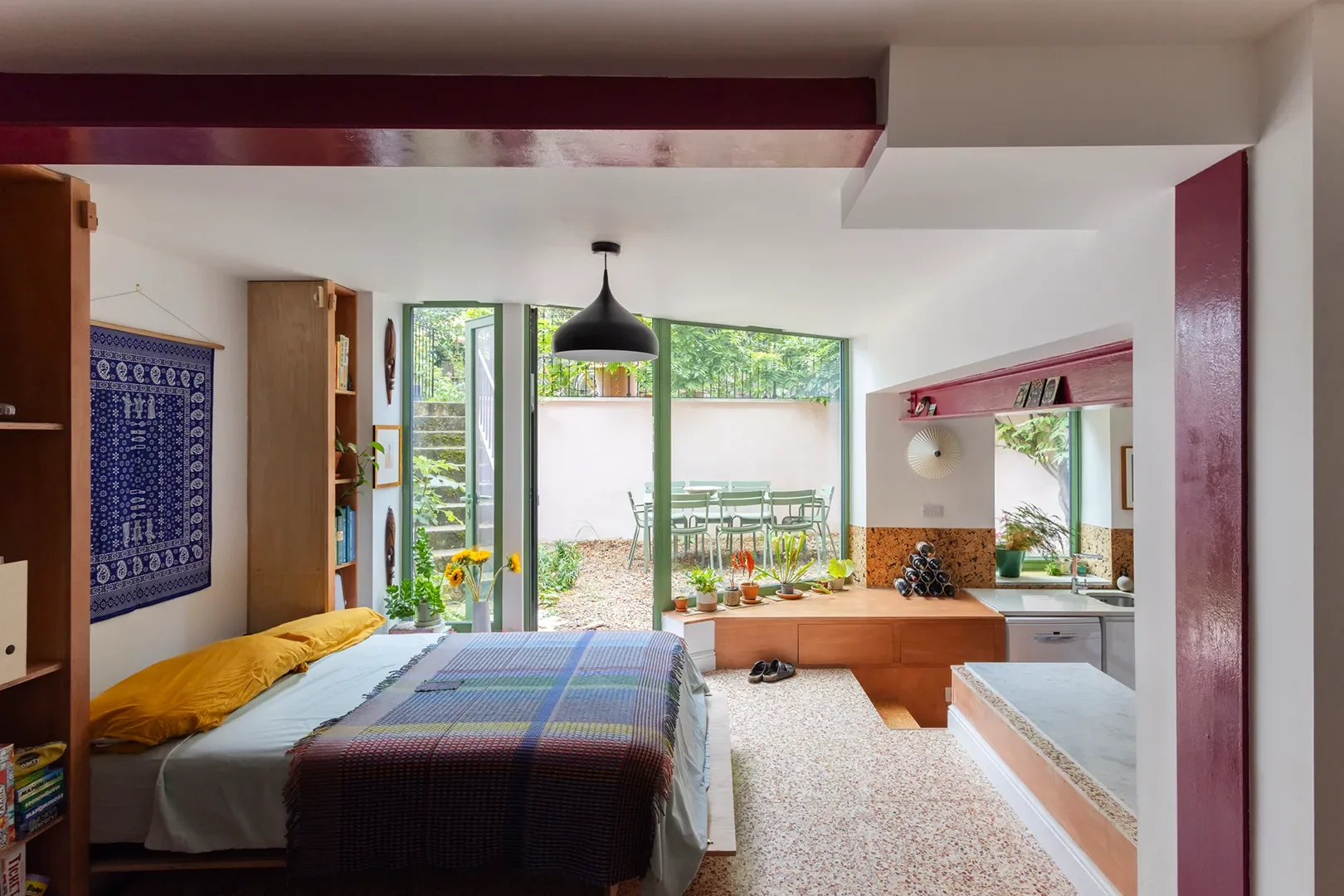 A Murphy Bed So Sneaky, It's Hiding in Plain Sight in the Dining Room