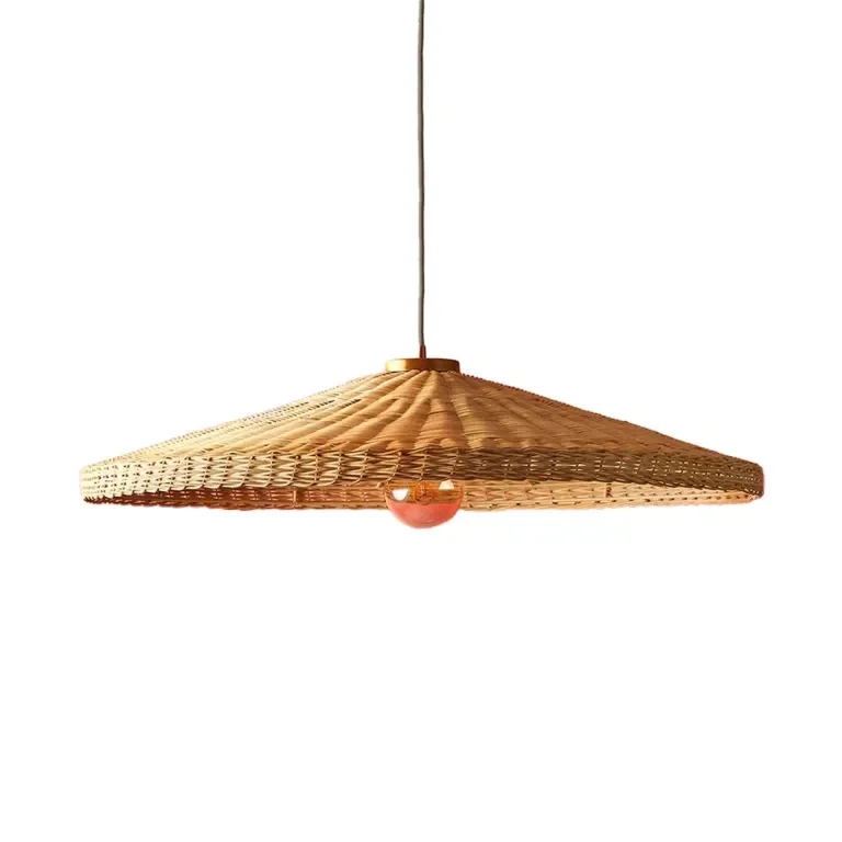 Jumbo Wicker Pendant Lamps: The Overhead Lighting Designers Secretly Geek Out Over