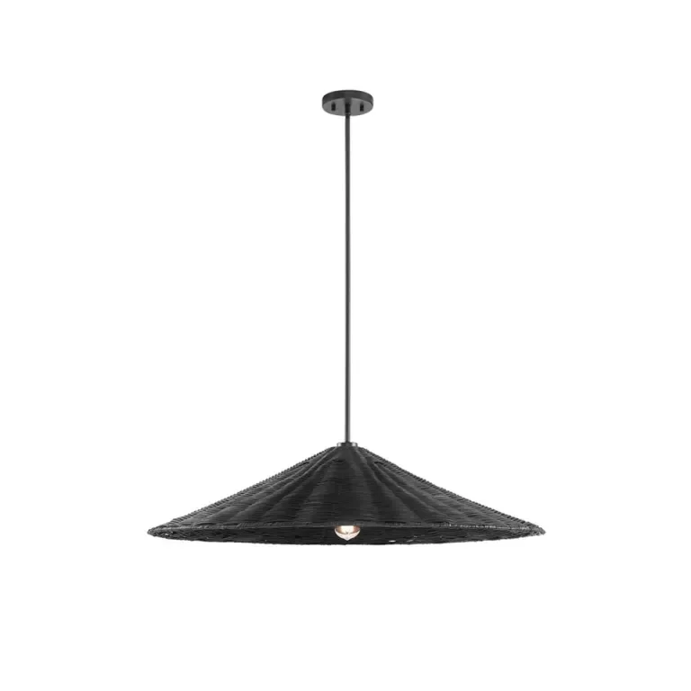 Jumbo Wicker Pendant Lamps: The Overhead Lighting Designers Secretly Geek Out Over