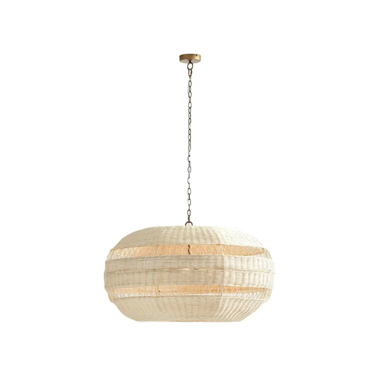 Jumbo Wicker Pendant Lamps: The Overhead Lighting Designers Secretly Geek Out Over