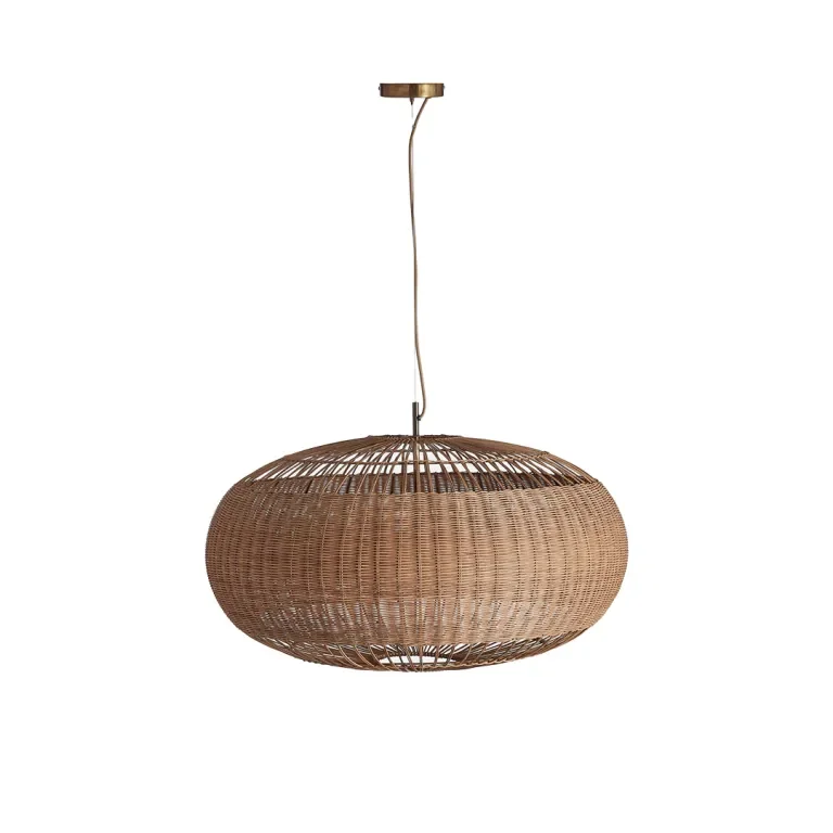 Jumbo Wicker Pendant Lamps: The Overhead Lighting Designers Secretly Geek Out Over