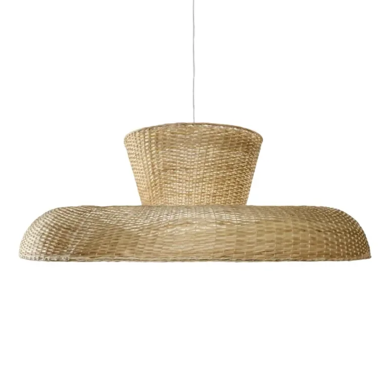 Jumbo Wicker Pendant Lamps: The Overhead Lighting Designers Secretly Geek Out Over