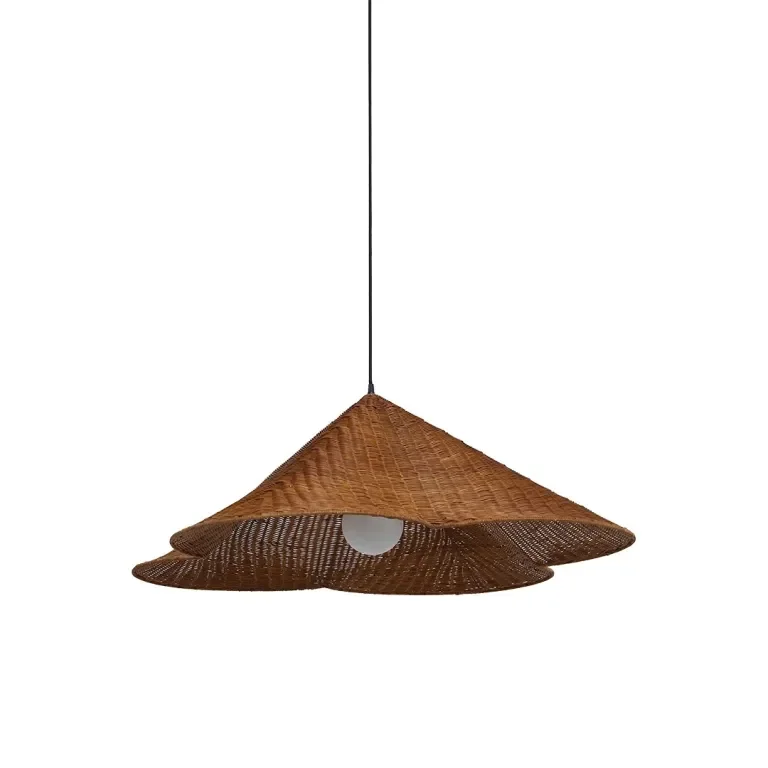 Jumbo Wicker Pendant Lamps: The Overhead Lighting Designers Secretly Geek Out Over