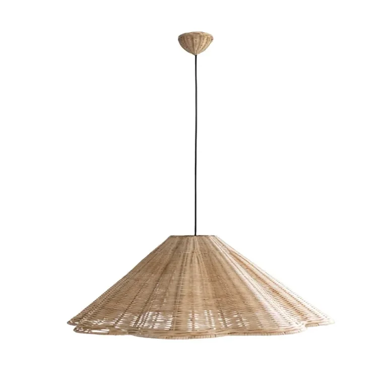 Jumbo Wicker Pendant Lamps: The Overhead Lighting Designers Secretly Geek Out Over